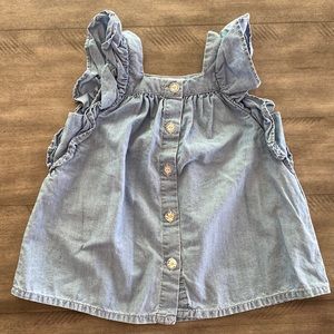 Zara Denim Top (4-5T)
